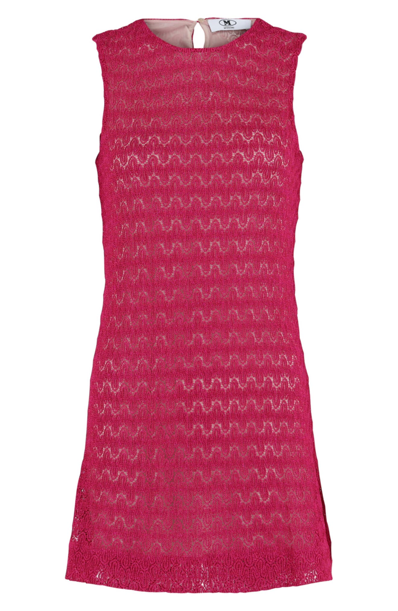 M Missoni Sleeveless Guipure Lace Minidress