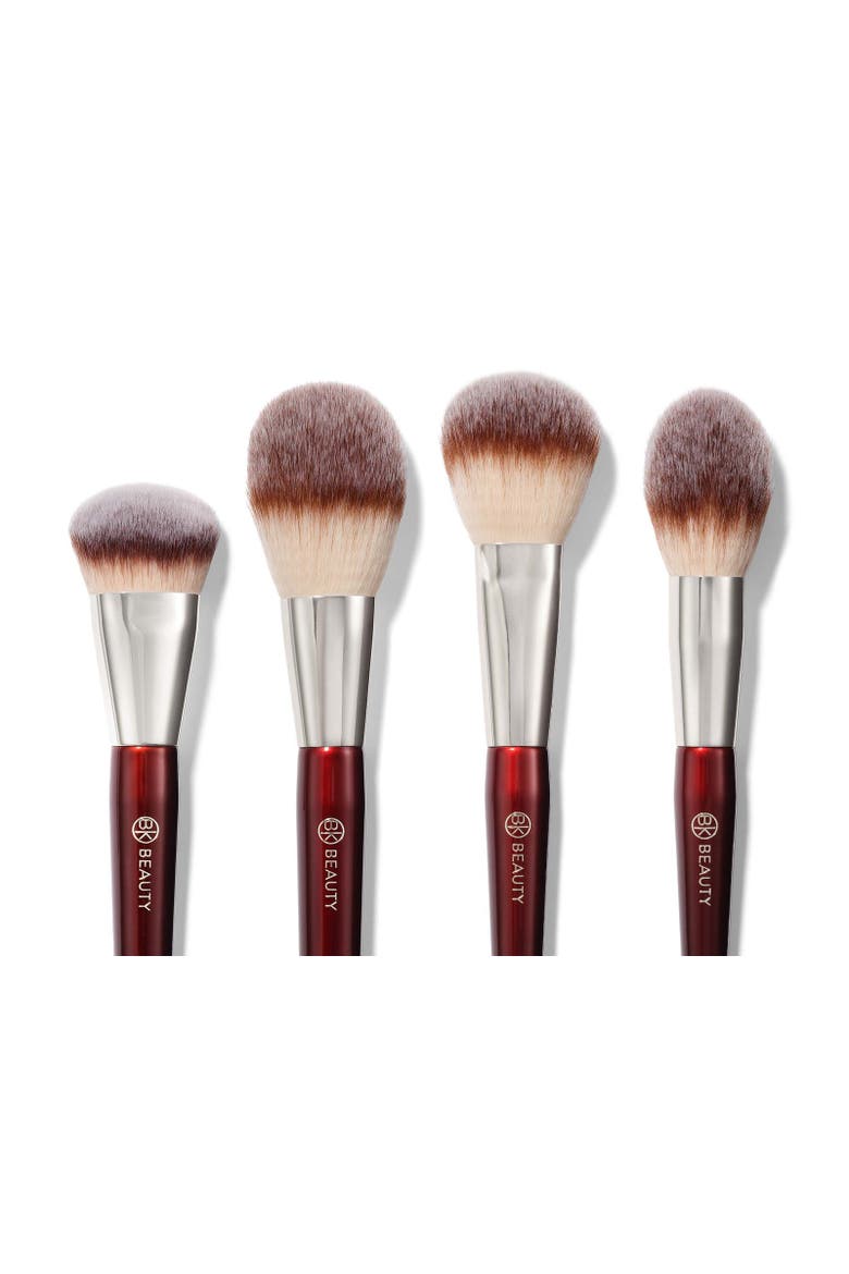 Essentials Collection Face Brush Set, Alternate, color, Burgundy