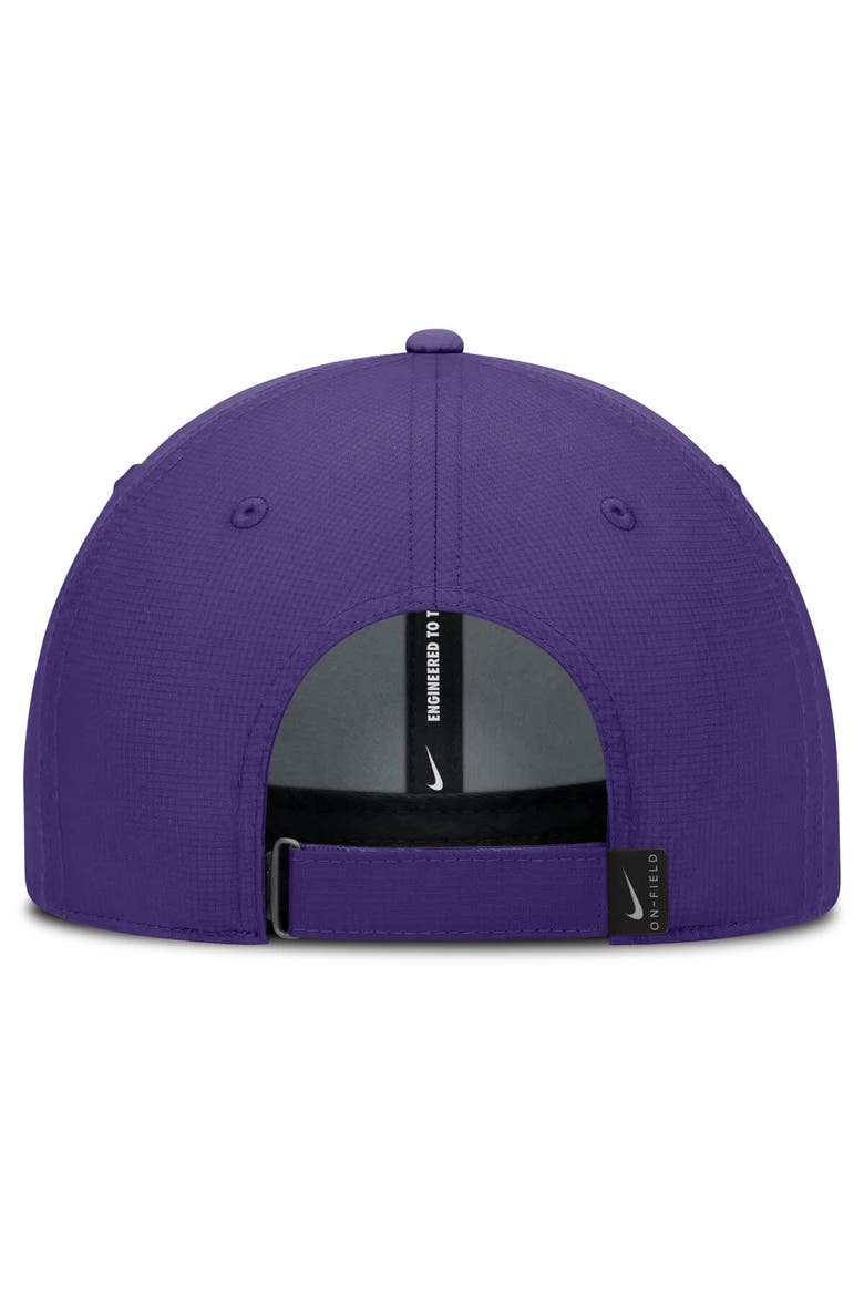 Men's Nike Purple LSU Tigers 2025 On-Field Gameday Club Adjustable Hat, Alternate, color, Purple