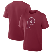 FANATICS Men's Fanatics Burgundy Philadelphia Phillies Vintage Logo Legacy T-Shirt