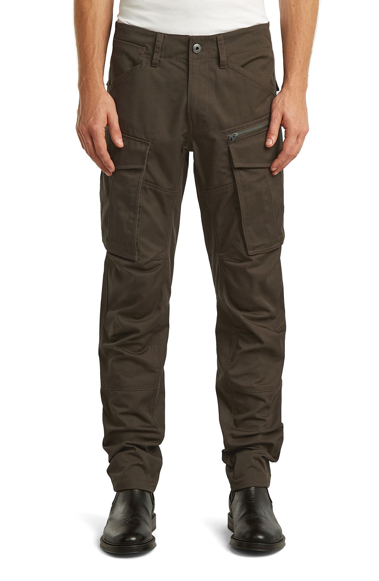 Rovic 3D Regular Fit Tapered Cargo Pants