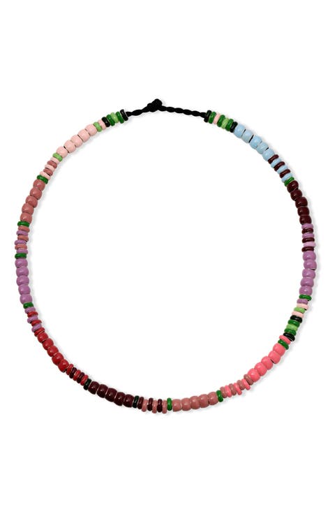 Bouquet Mini Beaded Necklace