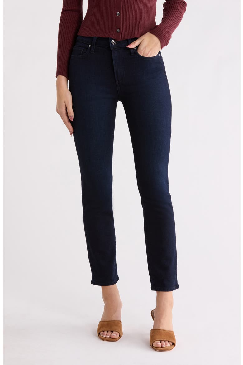 Cindy High Waist Ankle Straight Leg Jeans, Main, color, THAMES
