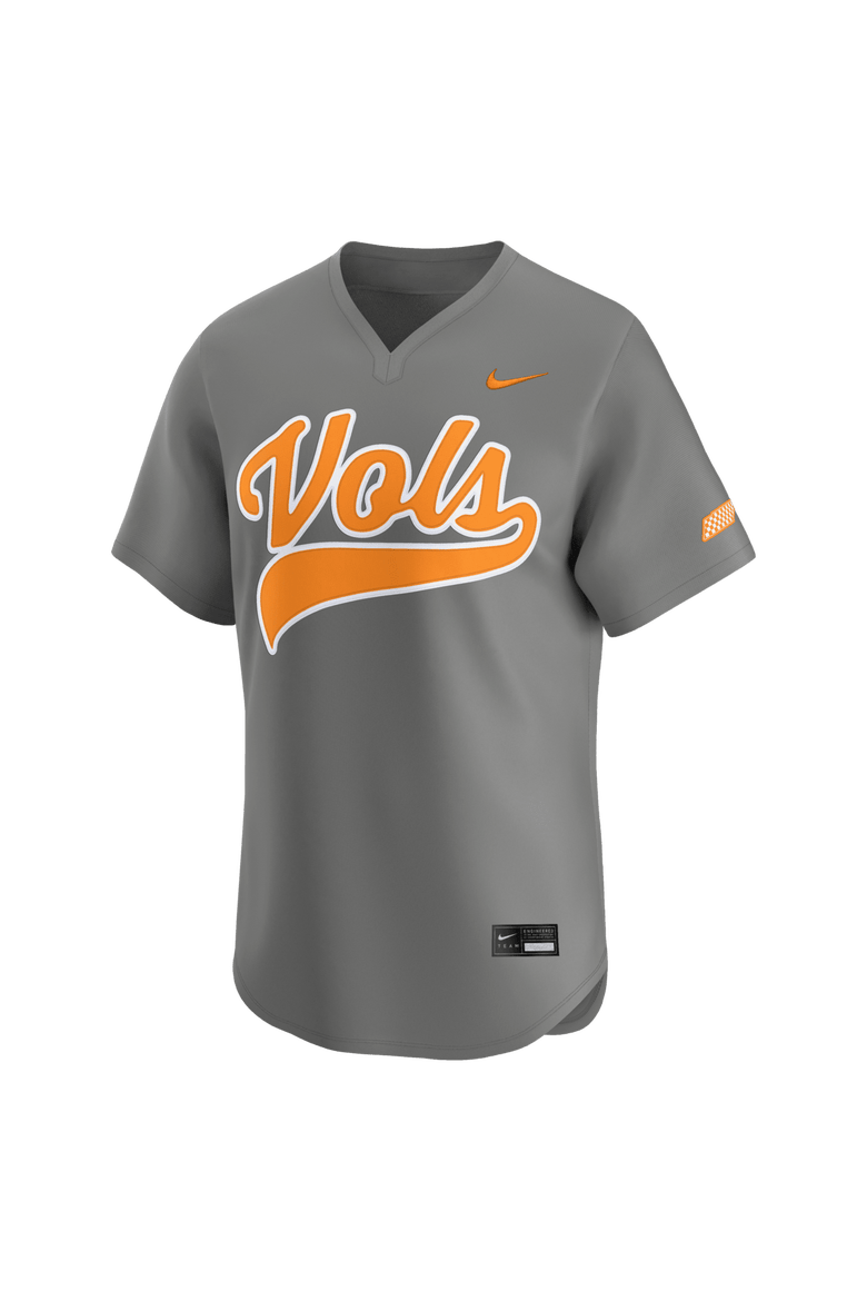 Men's Nike  Gray Tennessee Volunteers Alternate Limited Baseball Jersey, Alternate, color, Gray