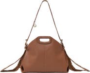 maje Grained leather Miss M bag