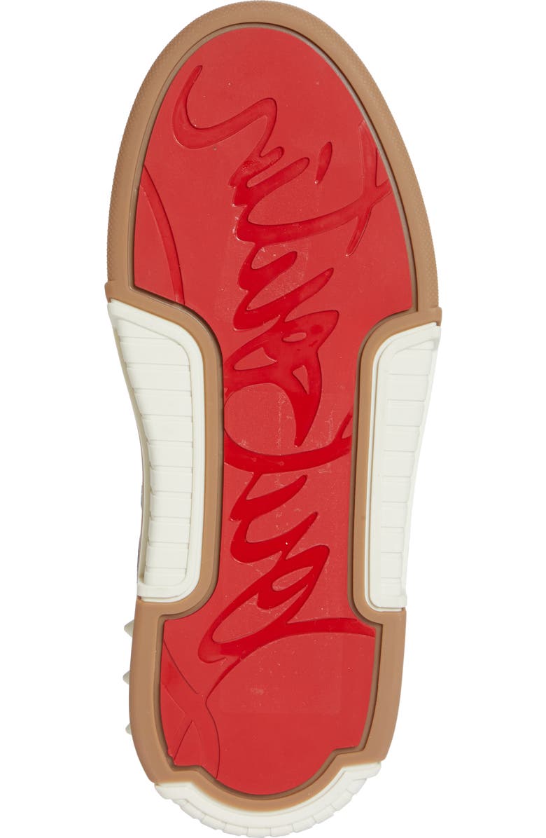Christian Louboutin Astroloubi Mixed Media Low Top Sneaker, Alternate, color,