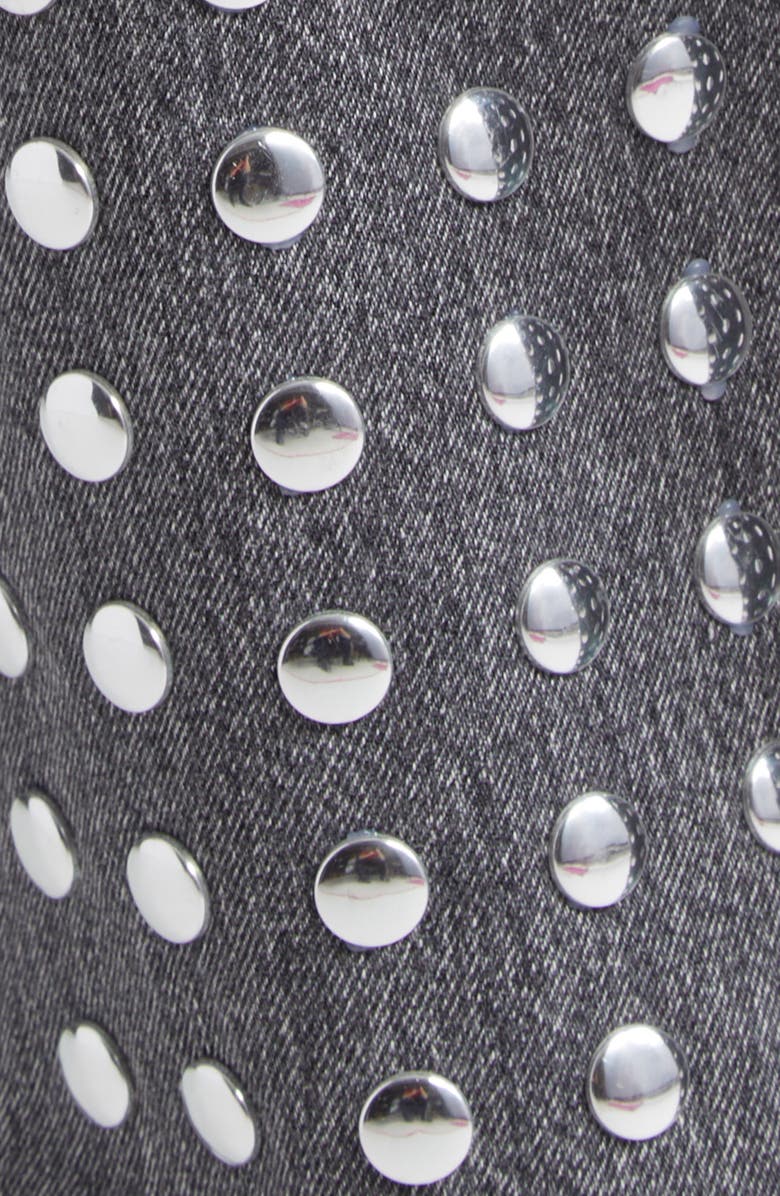 Haikure Winona Studded Relaxed Straight Leg Jeans, Alternate, color,