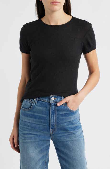 Basic Wool Blend T-Shirt