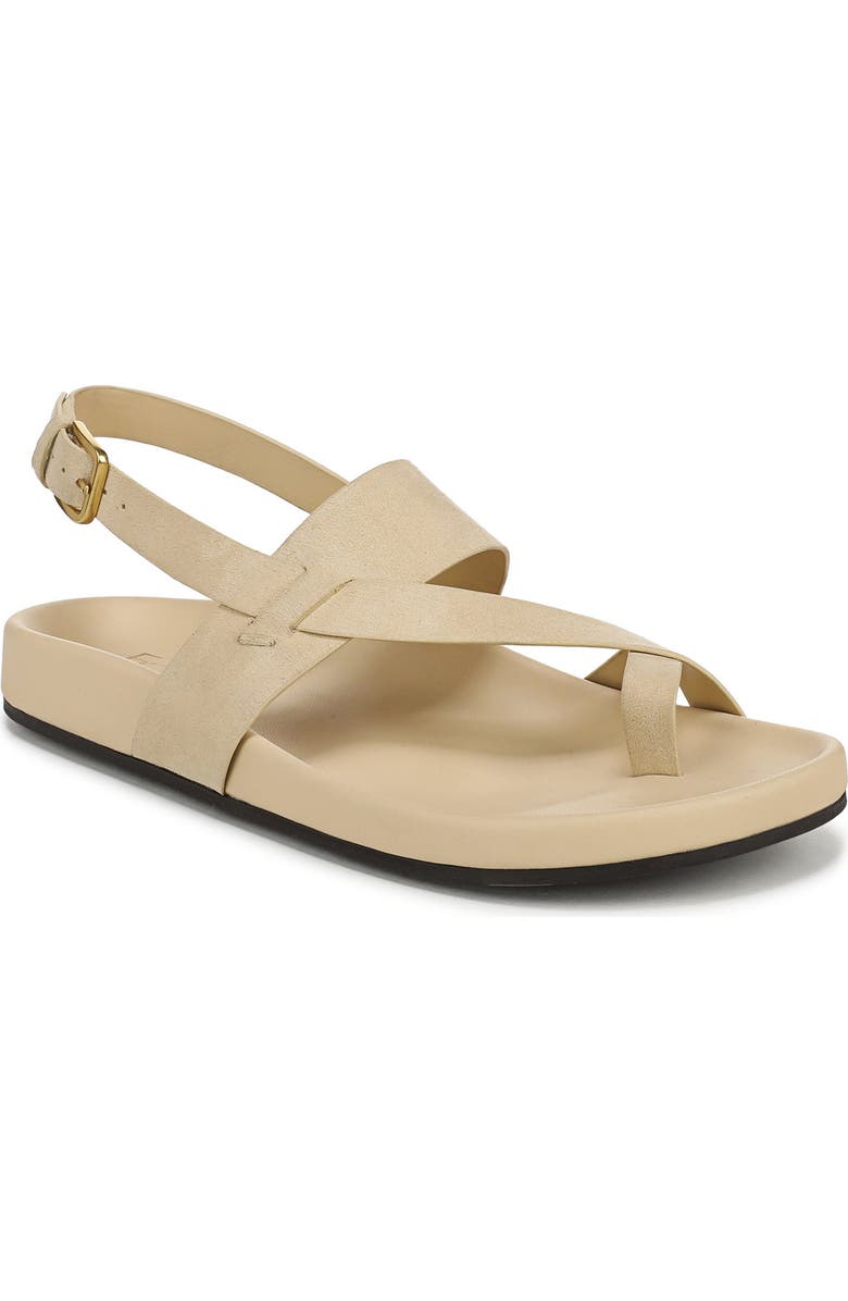 Franco Sarto Beryl Toe Loop Slingback Sandal, Main, color, Beige