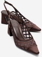 Prologue Shoes Alveron Block Heel Mesh Pump