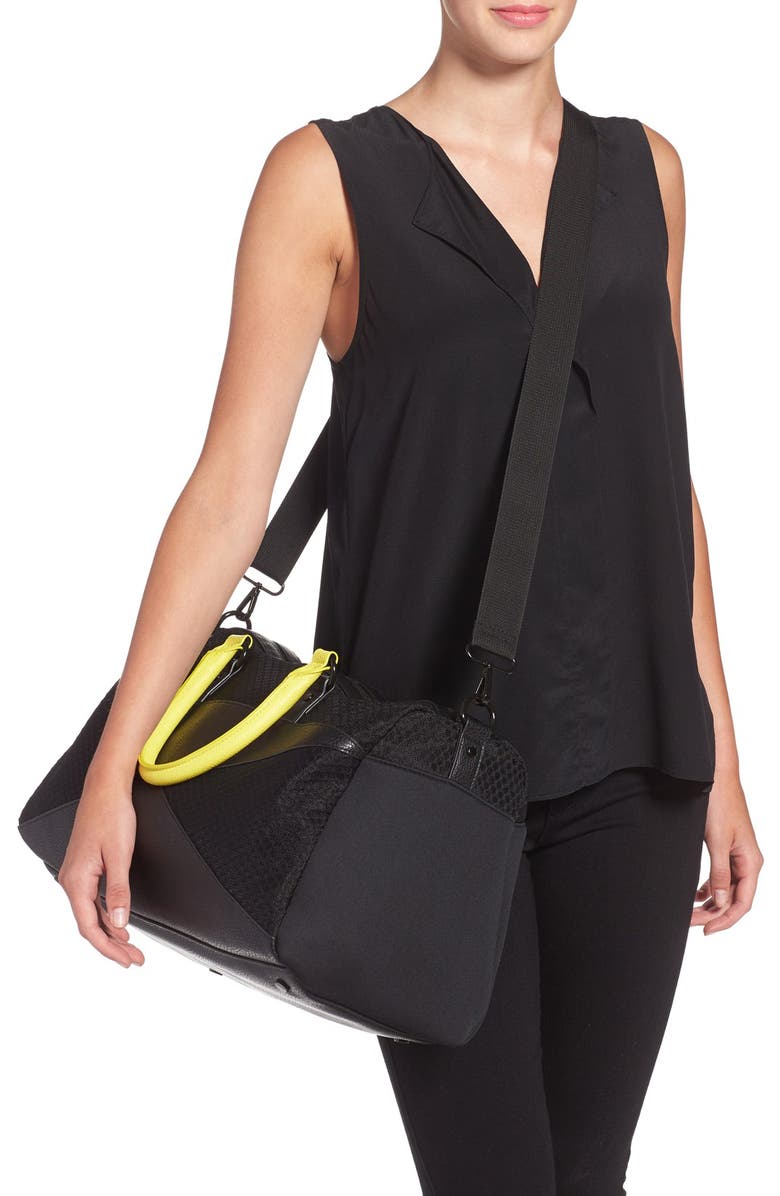 POVERTY FLATS by rian 'Sport' Duffel Bag, Alternate, color,