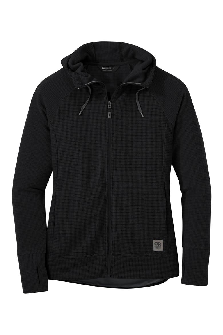 Trail Mix Hoodie, Main, color, BLACK