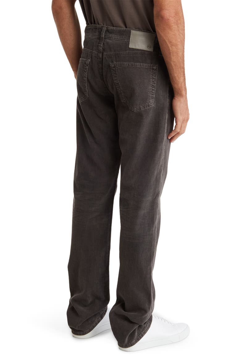 Graduate Tailored Straight Corduroy Pants, Alternate, color, SULFUR DARK ROCK