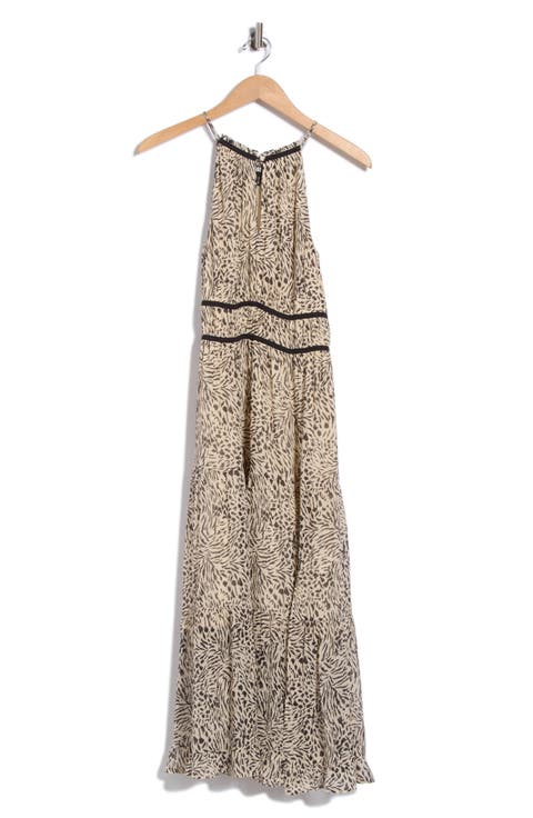 Esmerelda Tiered Silk Maxi Dress