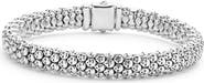 LAGOS Men's Anthem Caviar Skull Bracelet