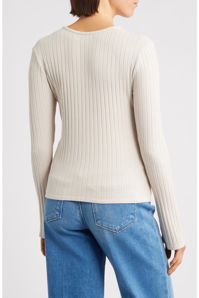 Rib Cardigan, Alternate, color, MOON STONE