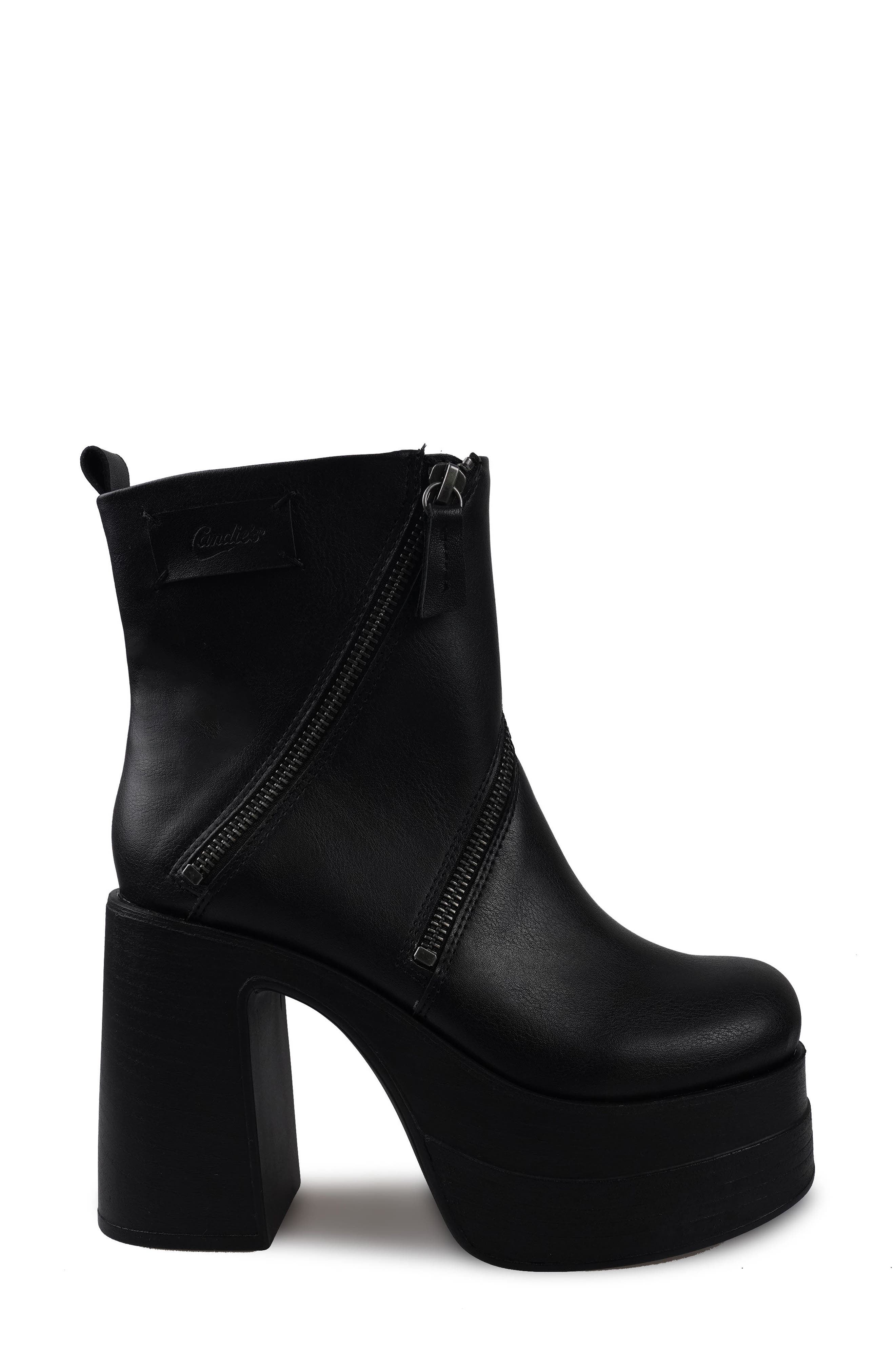 Candie's Ashh Platform Bootie, Alternate, color, 