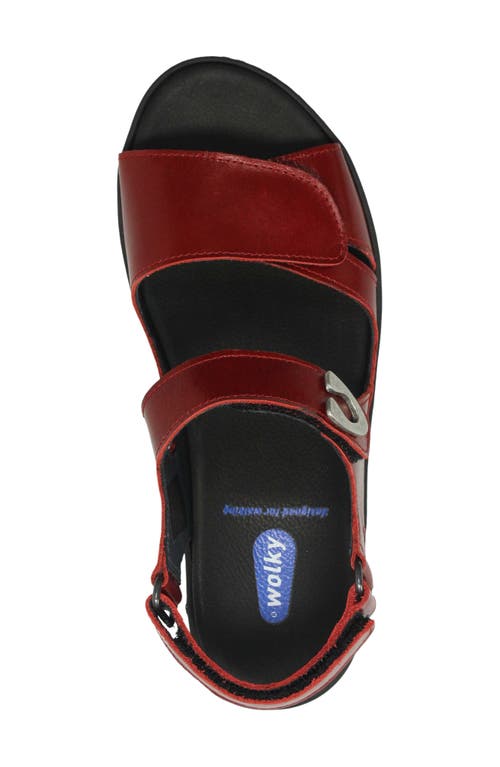 Wolky Medusa Sandal In Oxblood