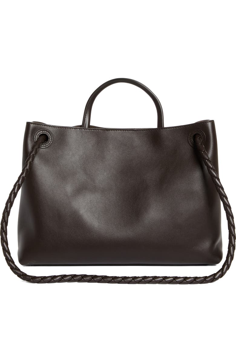 Bottega Veneta Medium Andiamo Leather Shoulder Bag, Alternate, color, 2190 Fondant-M Brass