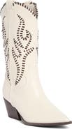 Billini Avalee Whipstitched Western Faux Leather Boot