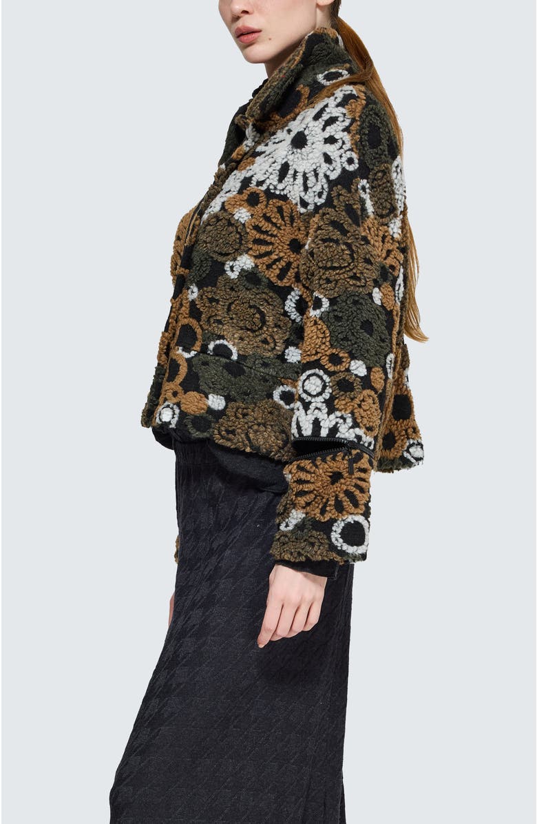 LUUKAA Aeris Convertible Short Jacket, Alternate, color, Olive