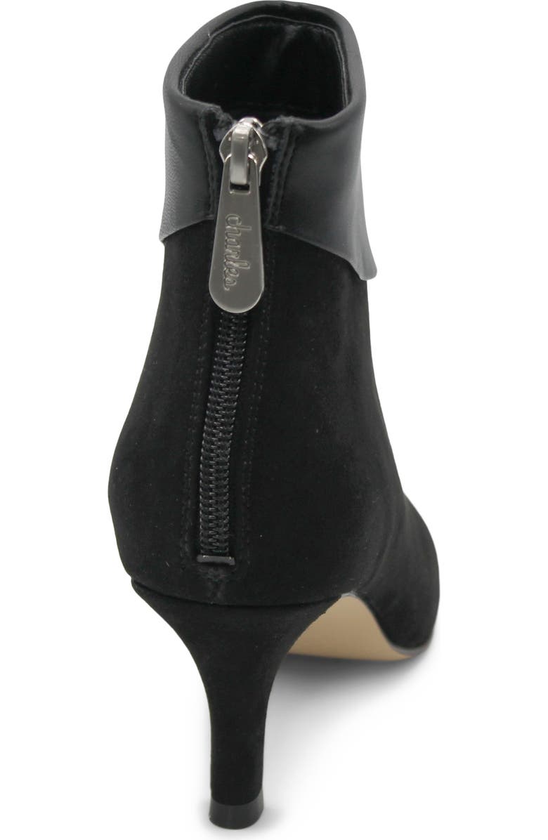 Charles by Charles David Alice Pointed Toe Bootie, Alternate, color, Black-Mssm