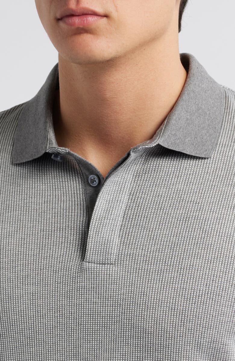 BOSS Pado Long Sleeve Cotton Polo, Alternate, color,