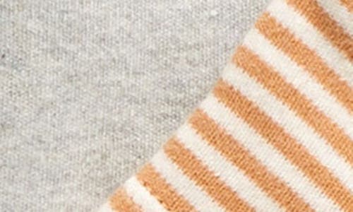 Nordstrom Assorted 3-pack Cotton Bodysuits In Gray