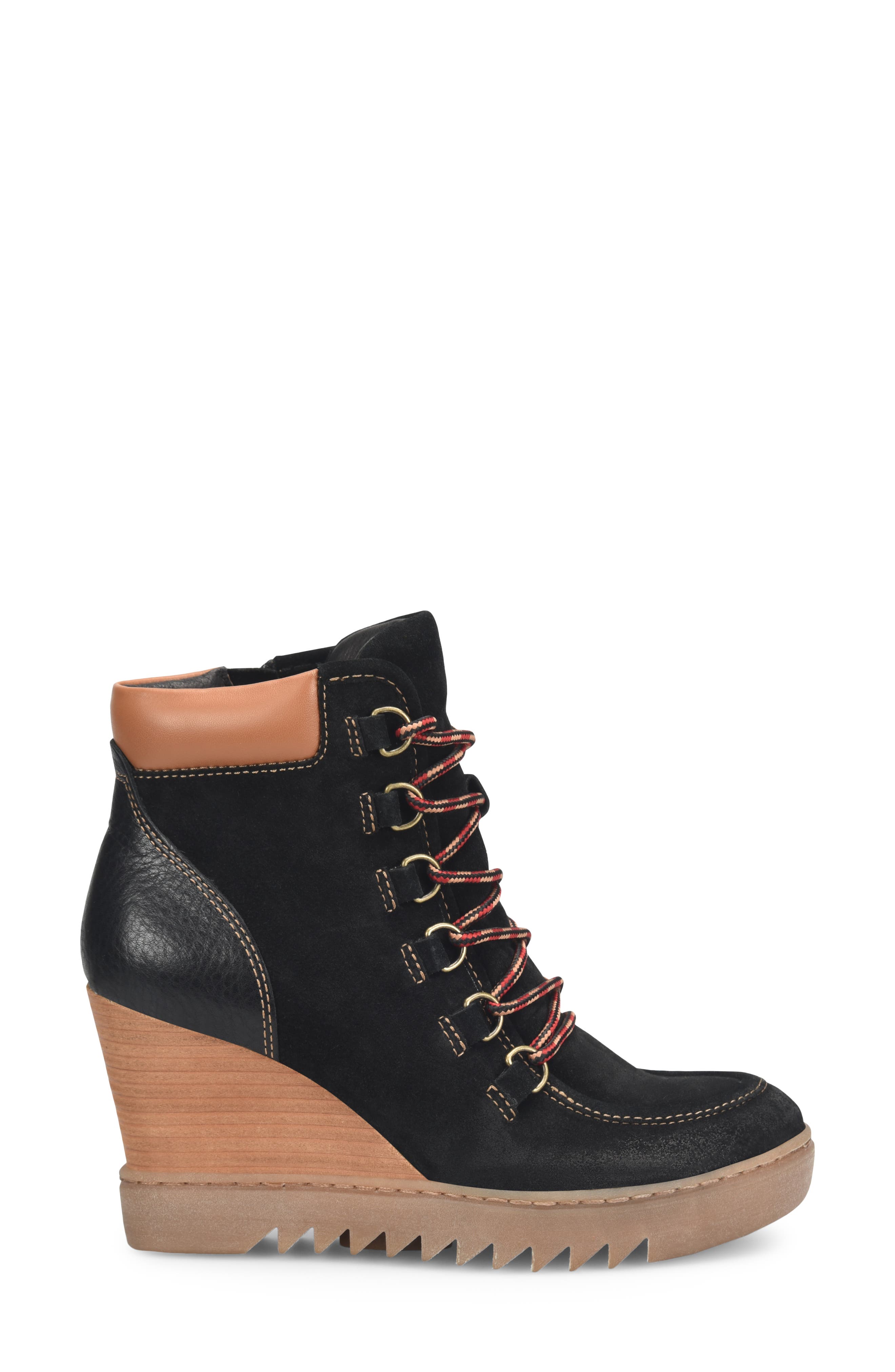 Söfft Underlyn Suede & Leather Bootie, Main, color, 