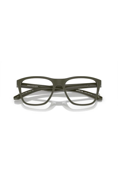 Arnette 54mm Square Optical Glasses In Gray