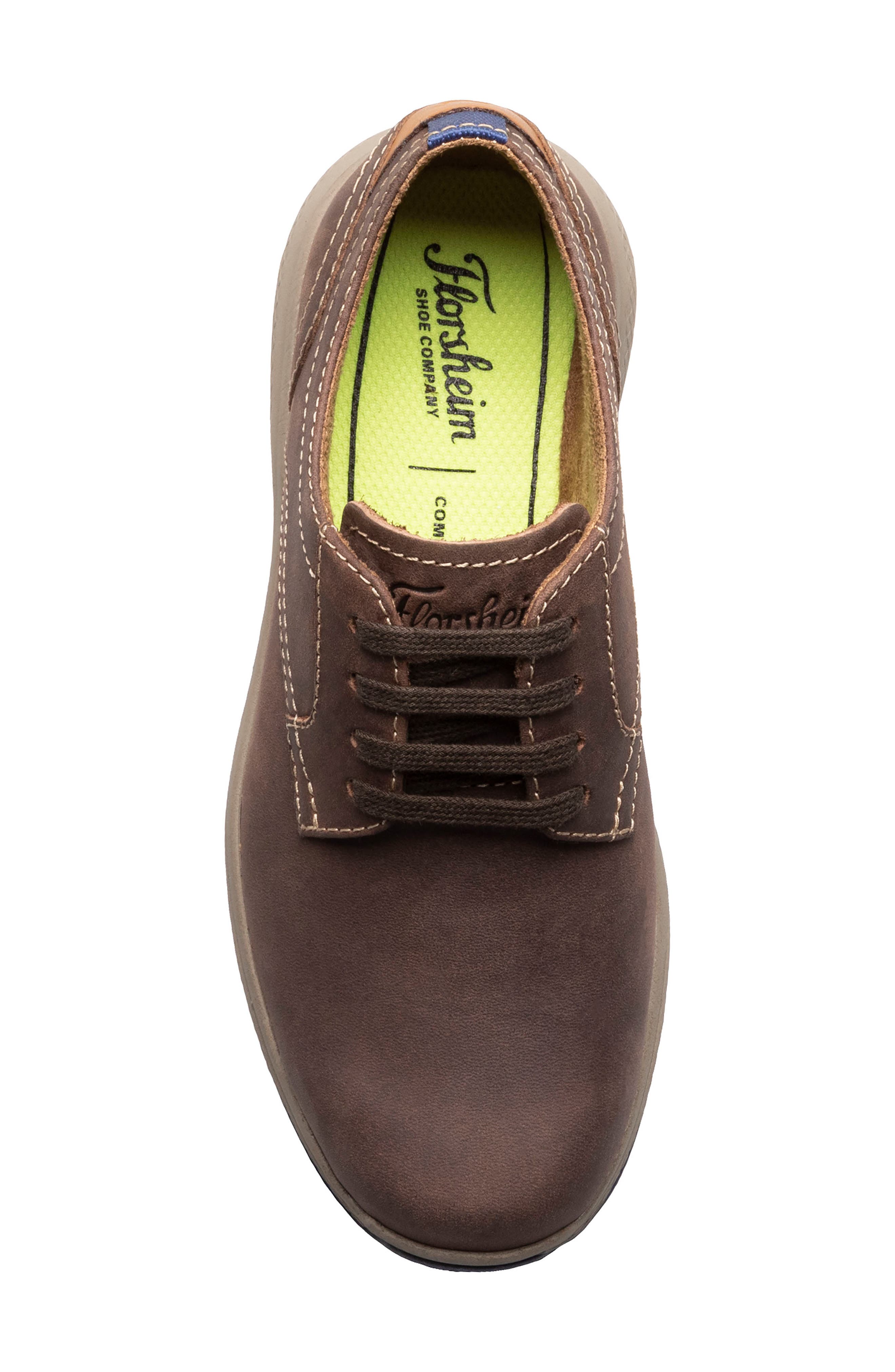 Florsheim Great Lakes Plain Toe Oxford, Alternate, color, Brown