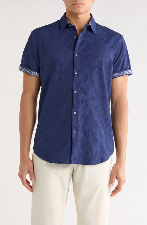 Piers Short Sleeve Woven Shirt