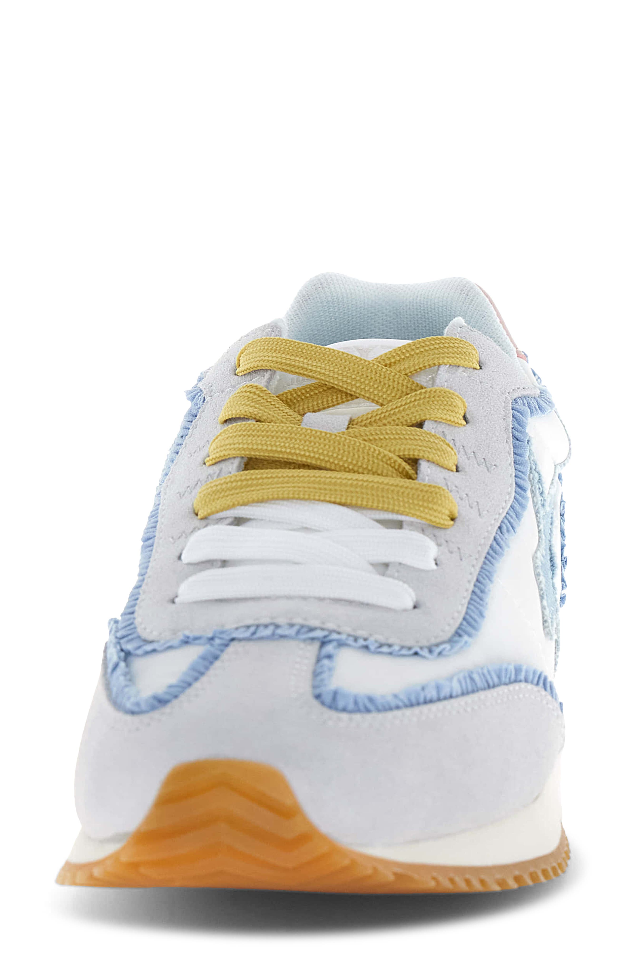 W6YZ Samoa Sneaker, Alternate, color, White Jeans