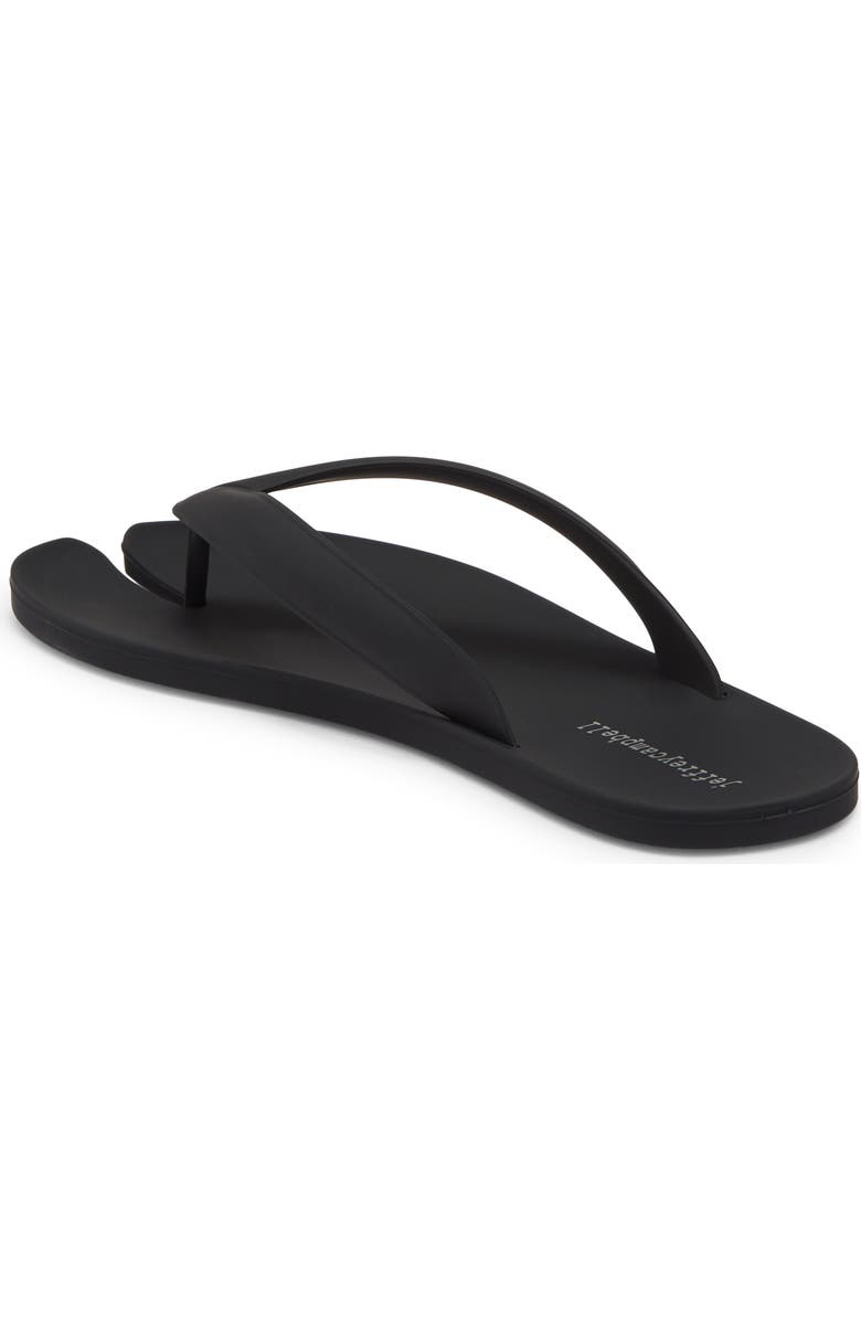 Jeffrey Campbell Zori Flip Flop, Alternate, color, Black Matte