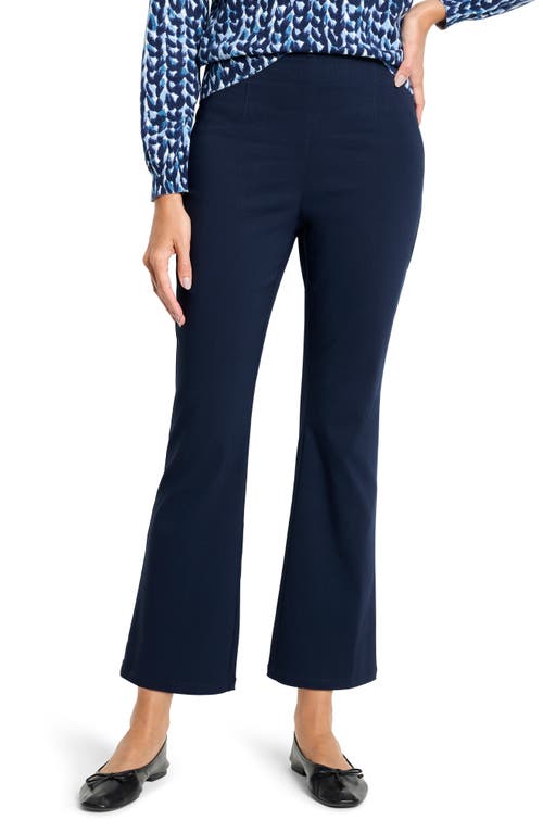 Nic + Zoe Nic+zoe Wonderstretch Bootcut Pants In Blue