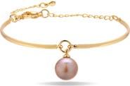 EYE CANDY LOS ANGELES Victoria Freshwater Pearl Pendant Necklace