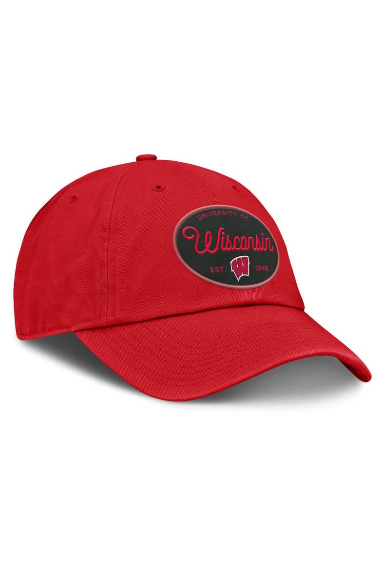 Women's Fanatics Red Wisconsin Badgers Candid Adjustable Hat, Alternate, color, Red