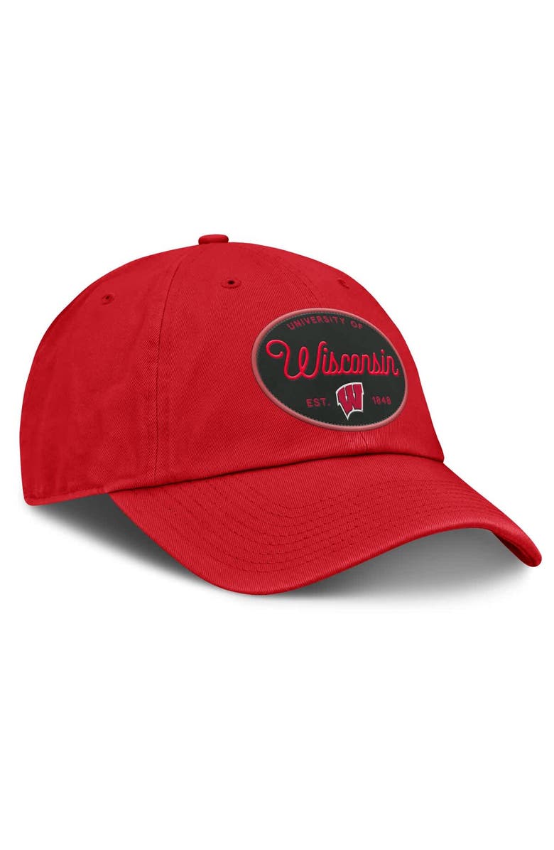FANATICS Women's Fanatics Red Wisconsin Badgers Candid Adjustable Hat, Alternate, color, Red
