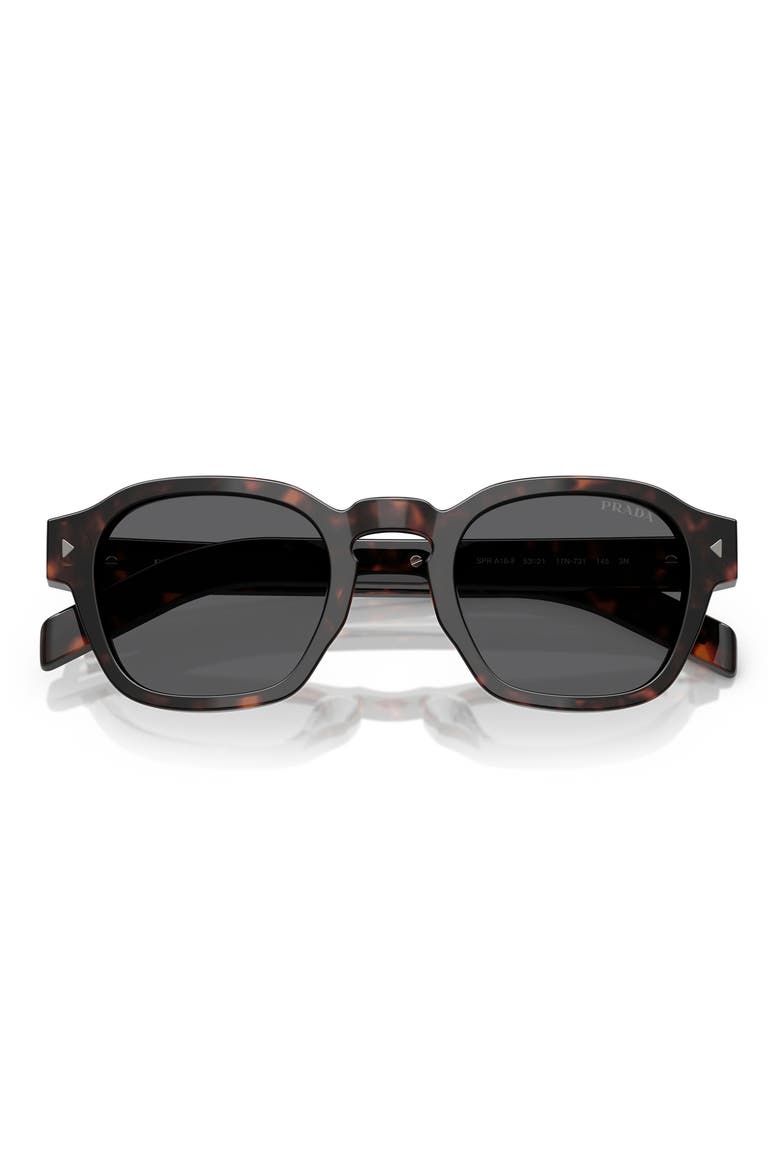 53mm Phantos Sunglasses, Alternate, color, DARK GREY
