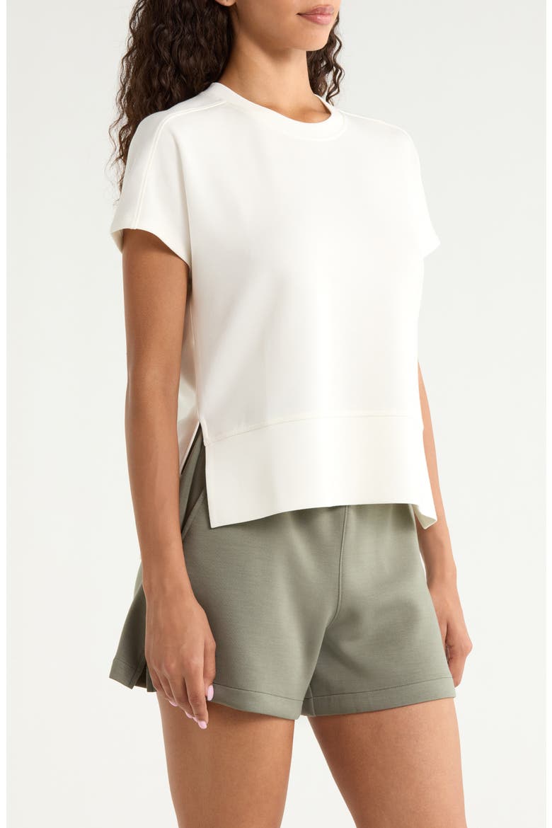 Air Essentials Crewneck T-Shirt, Alternate, color, POWDER