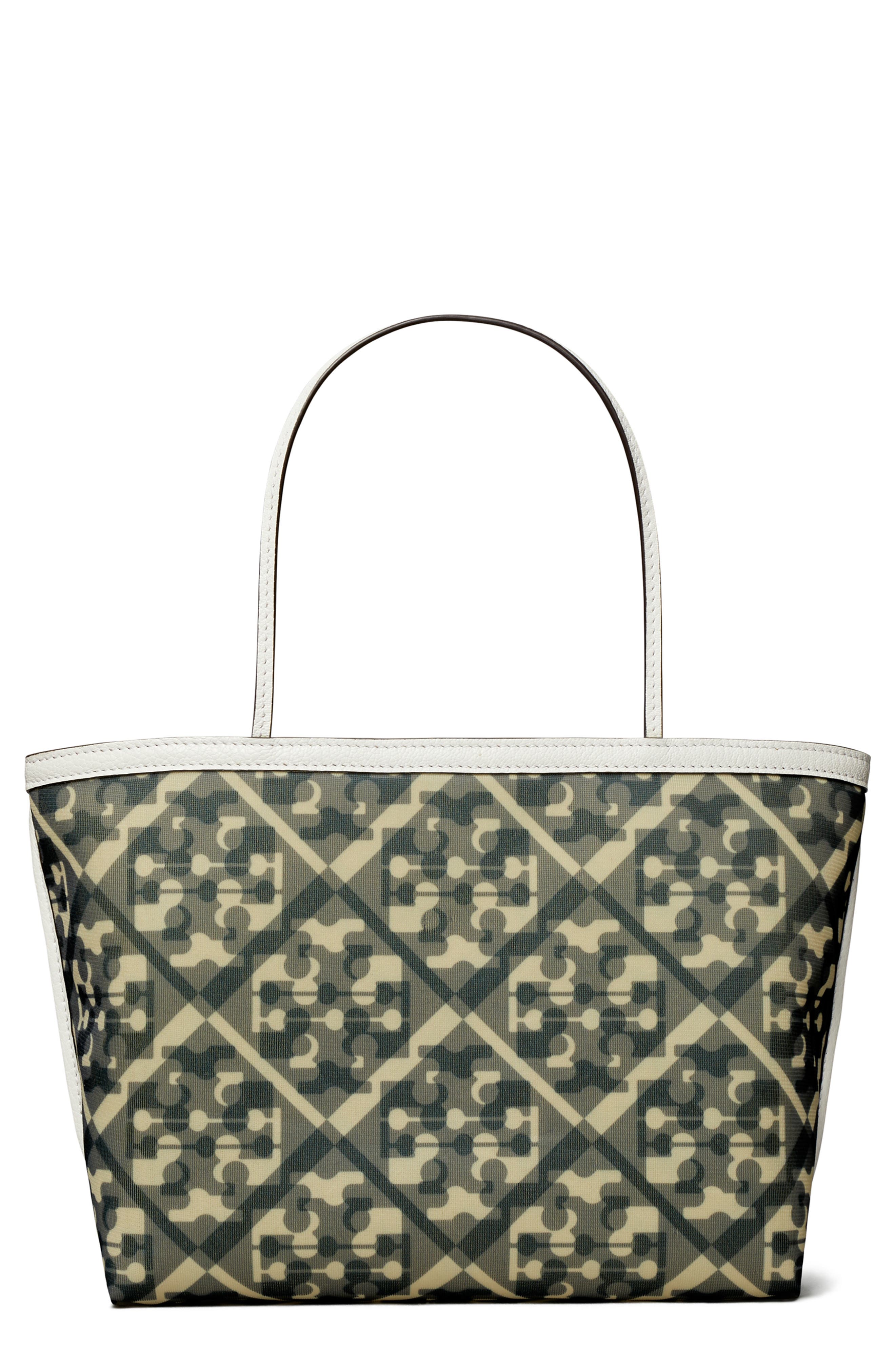 Tory Burch Prismatic Logo Large Mesh Tote, Main, color, 