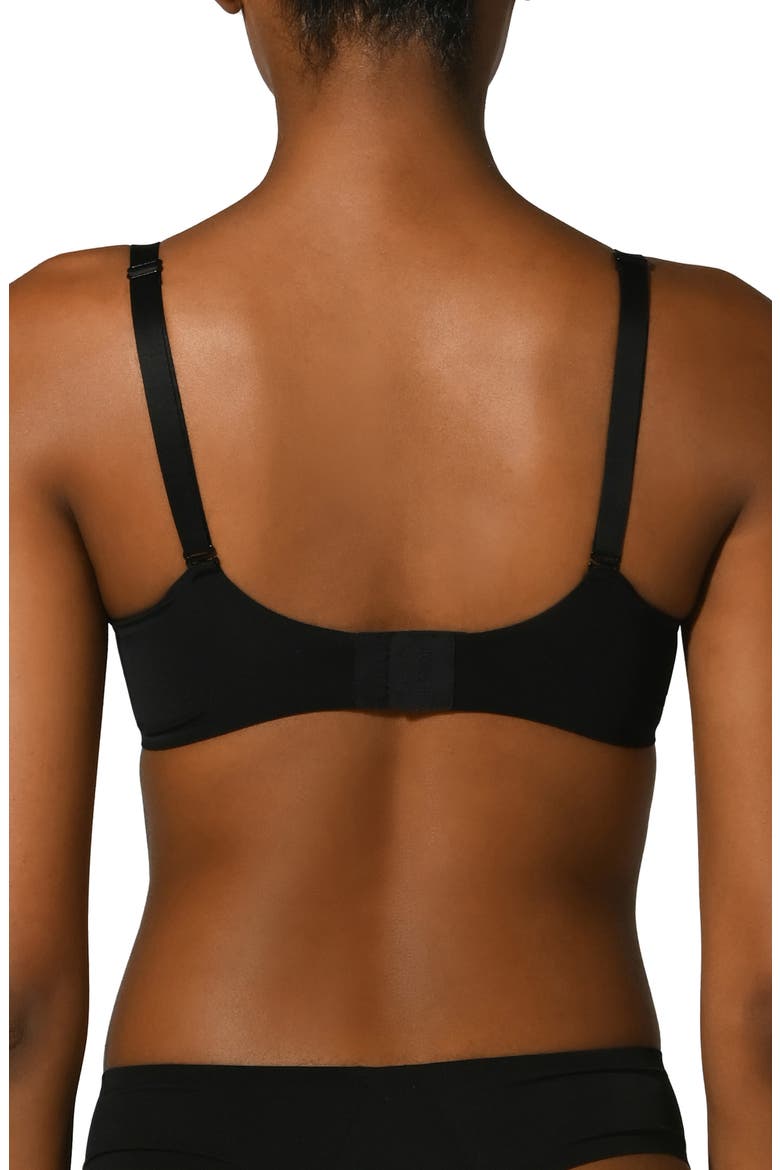 3W Wireless Bra, Alternate, color, BLACK