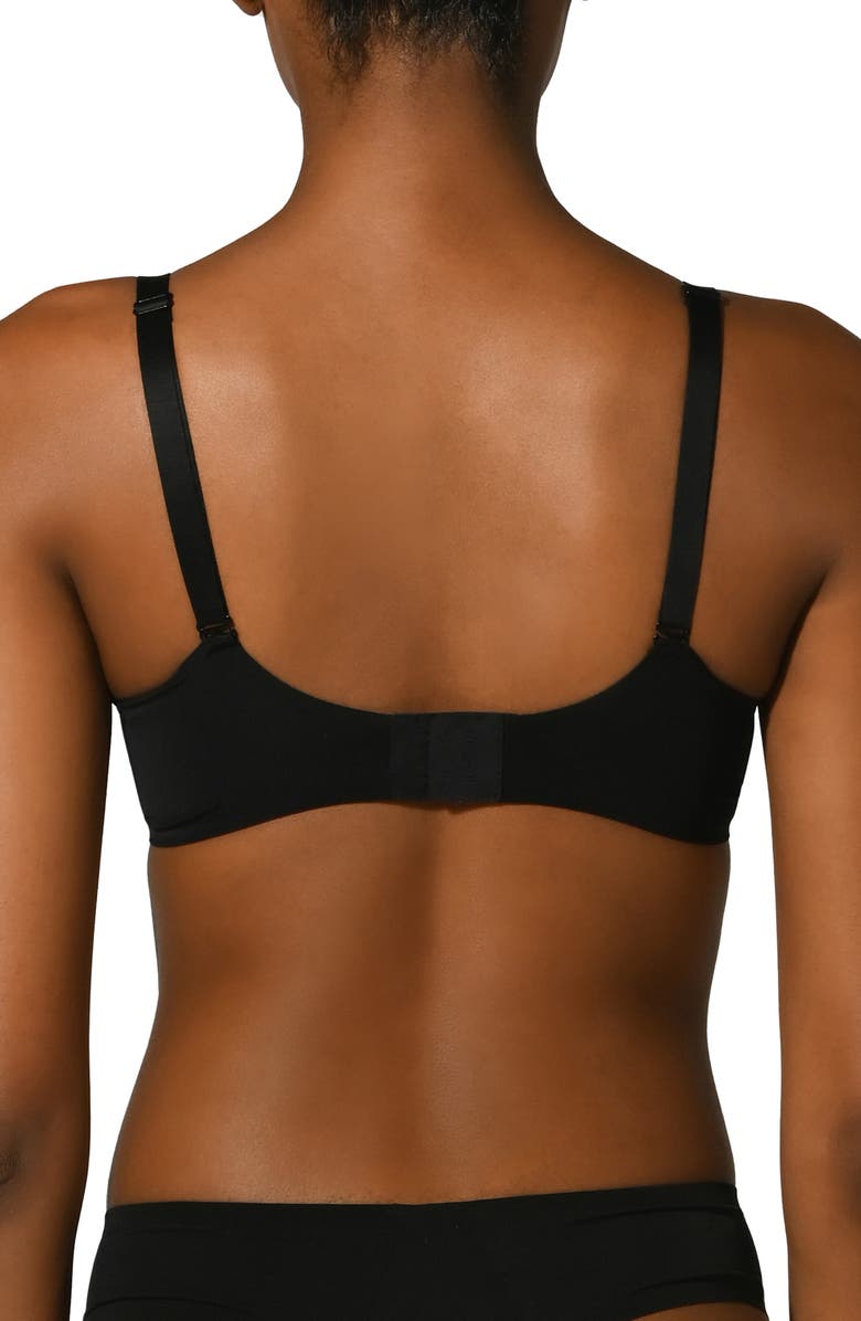 Wolford 3W Wireless Bra, Alternate, color, Black