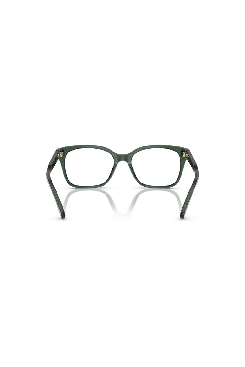 53mm Rectangle optical glasses, Alternate, color, Green