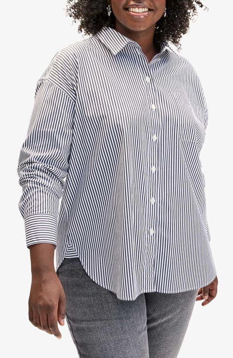 Emilette Oversize Button-Up Shirt