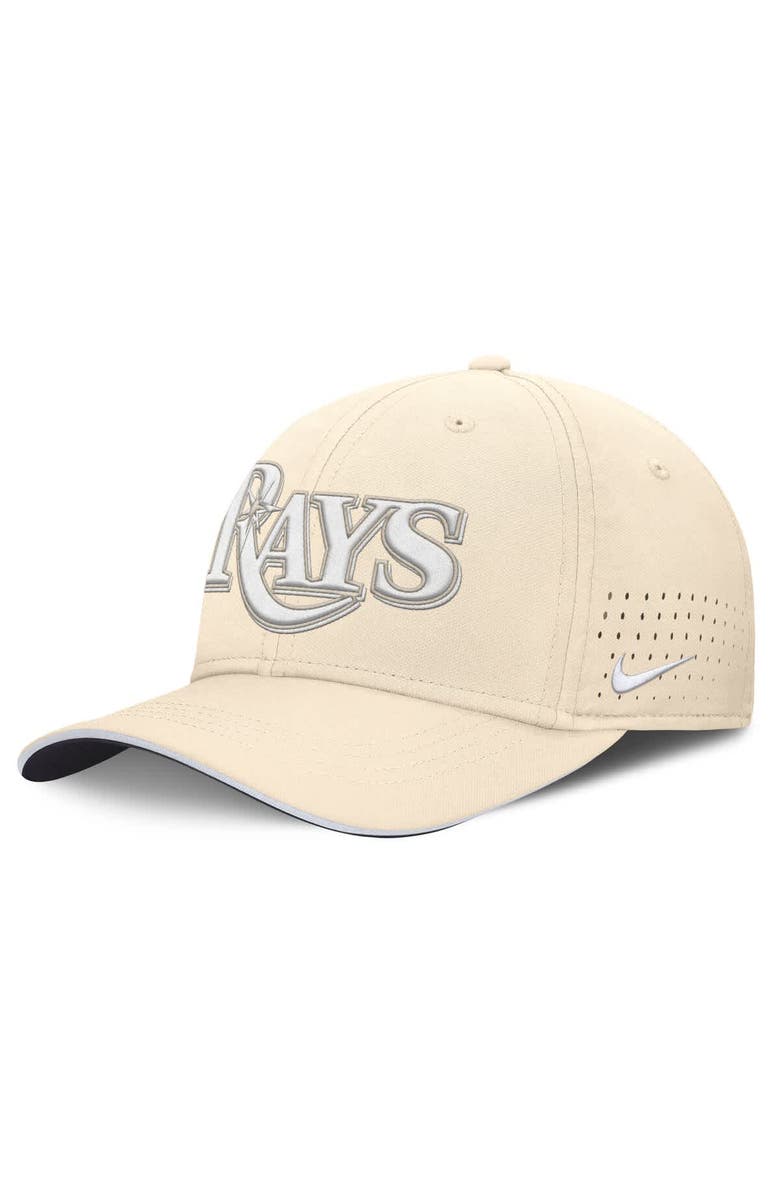 Nike Men's Nike Cream Tampa Bay Rays Rise Performance Flex Hat, Alternate, color, Cream