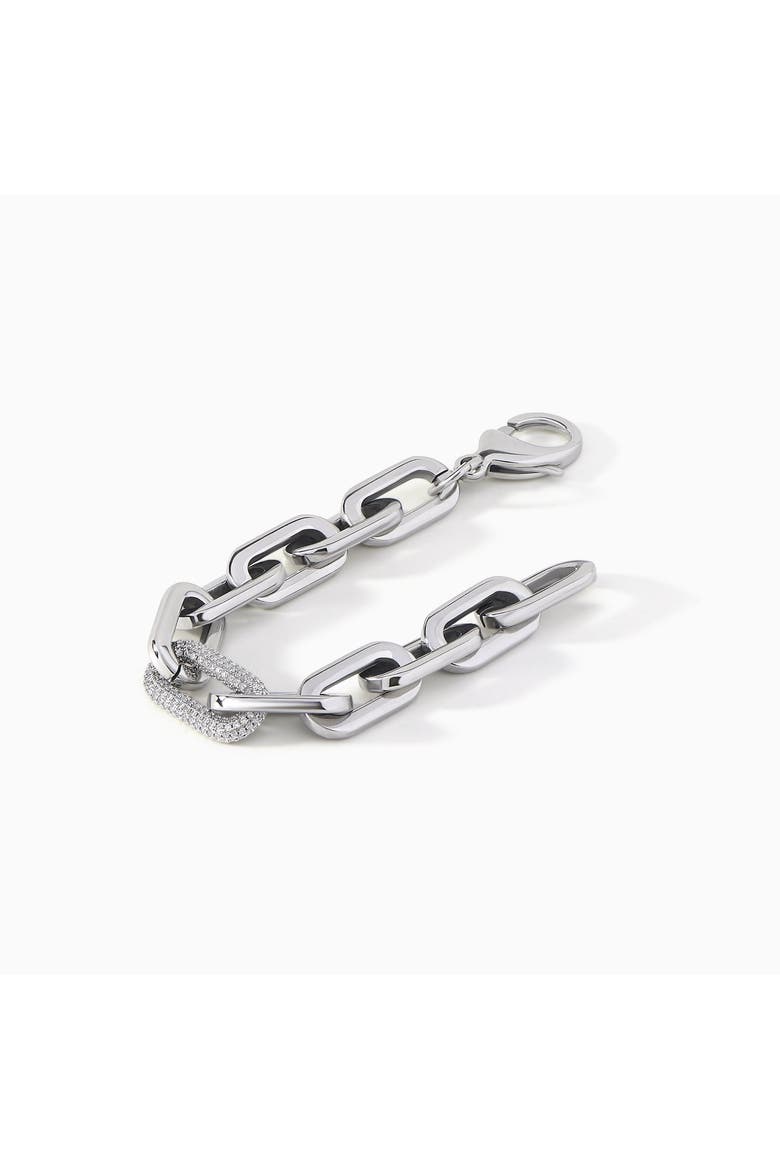 The Daphne Link Bracelet, Alternate, color, Silver