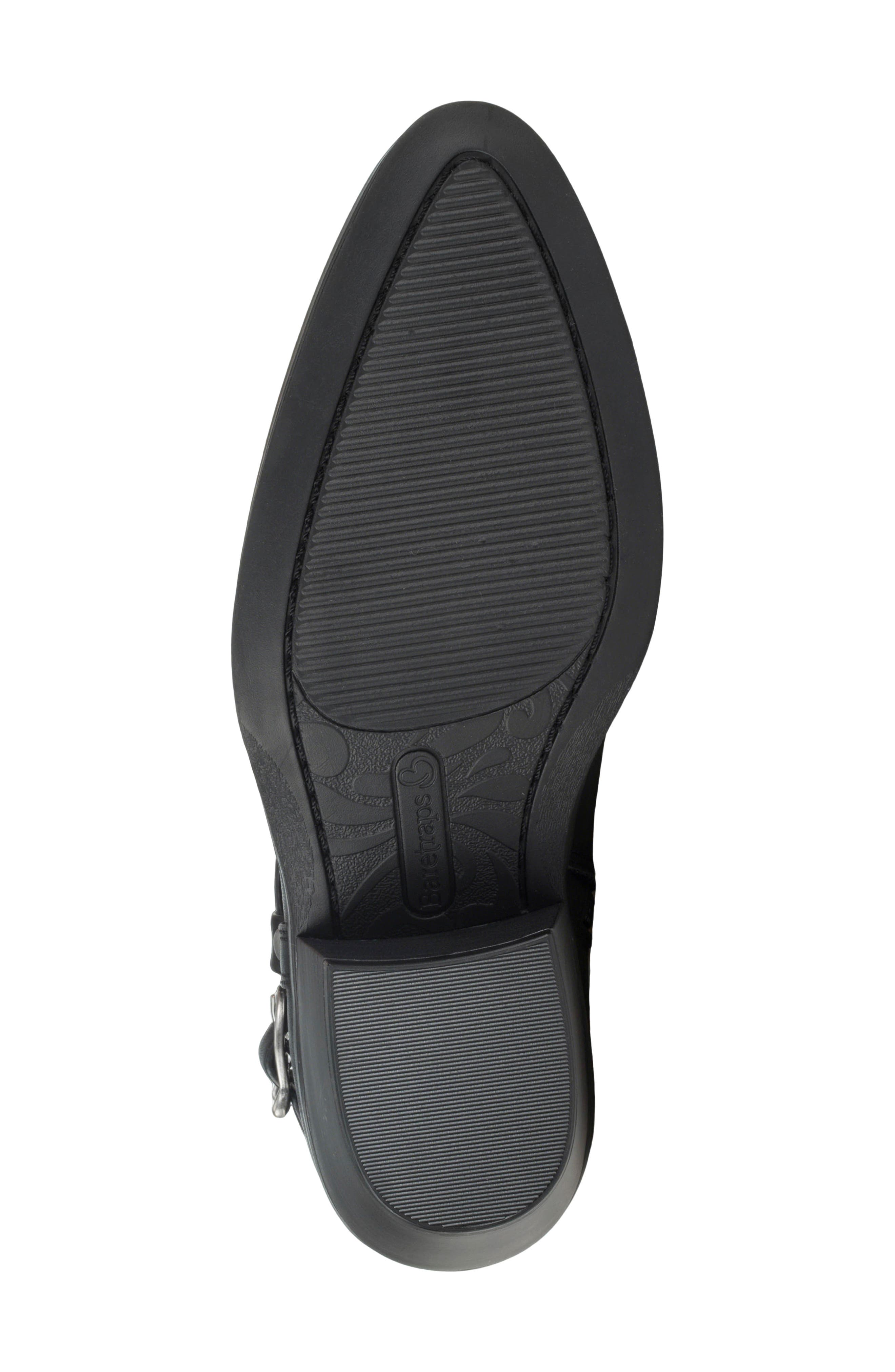 Daisie Block Heel Ankle Bootie, Alternate, color, BLACK