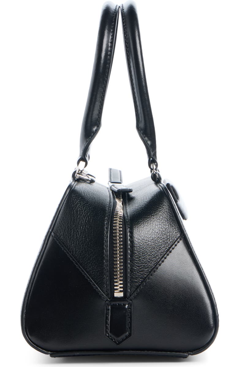 Givenchy Small Antigona Leather East/West Satchel, Alternate, color, Black