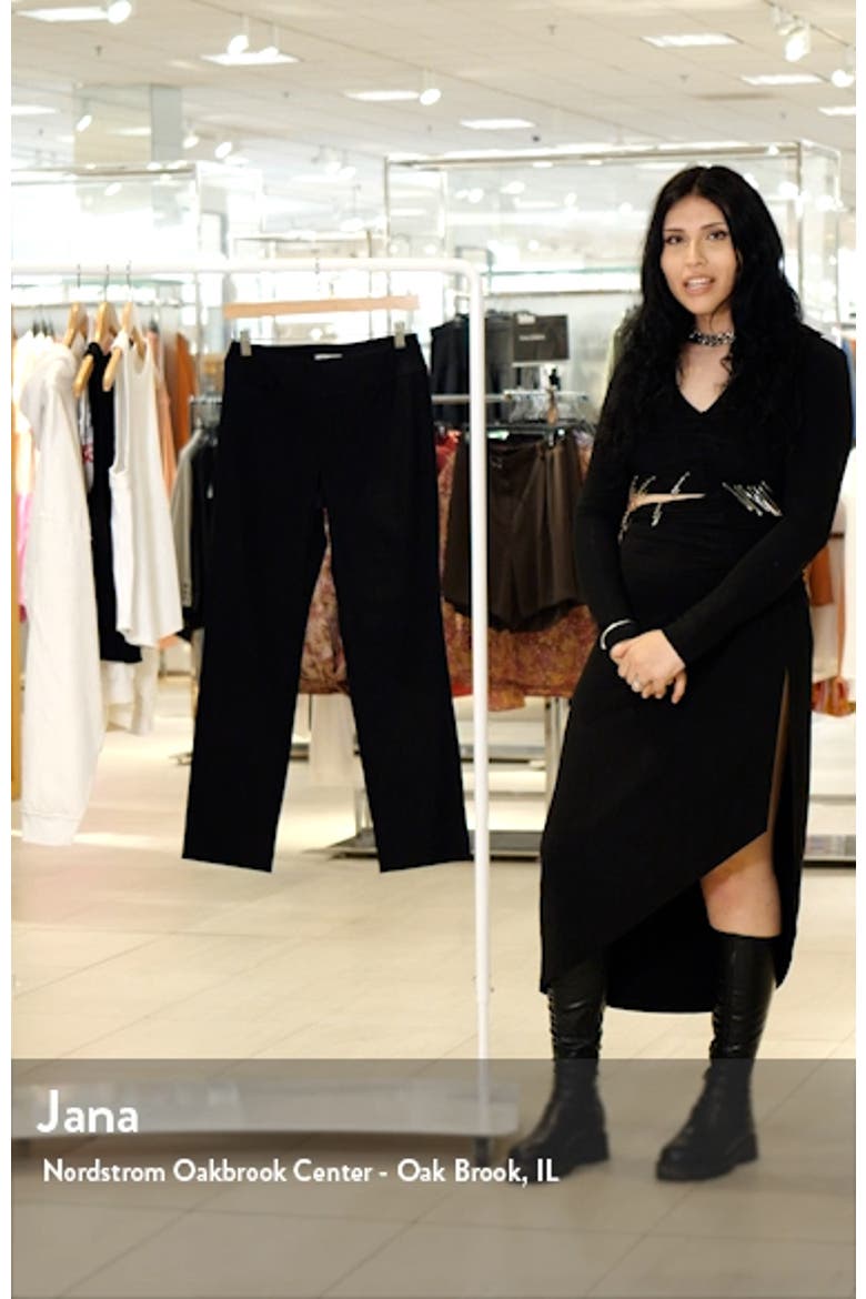 Wonderstretch Pocket Straight Leg Pants video